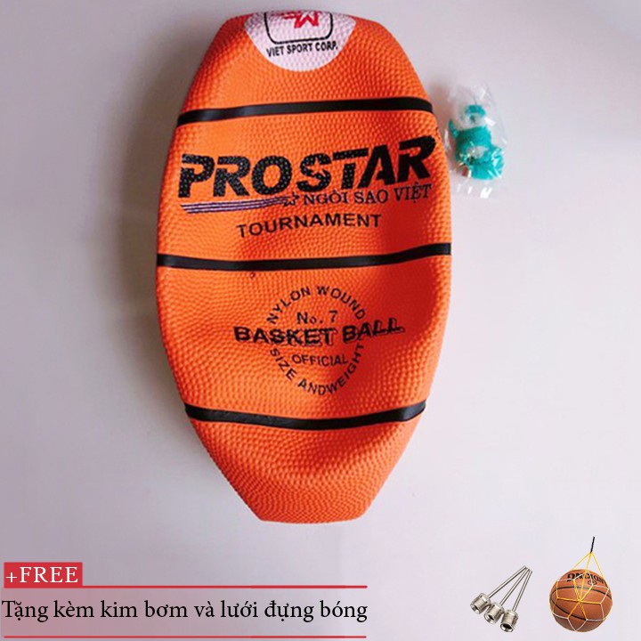 Quả bóng rổ chính hãng ProStar tiêu chuẩn thi đấu 5,6,7