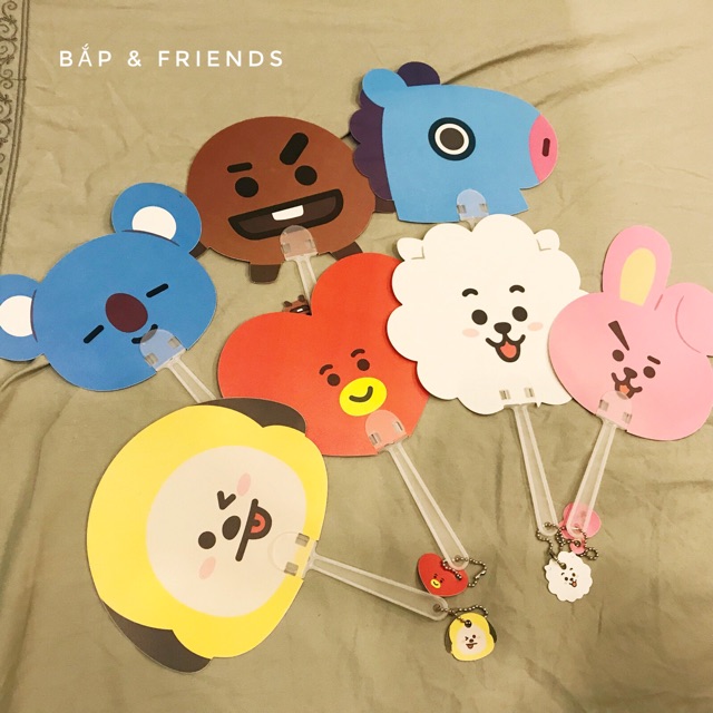  Quạt cầm tay BT21