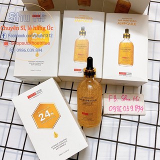 Serum Australia 24k Pure Gold Ampoule 100ml (serum vàng 24k cao cấp Thera Lady Úc)