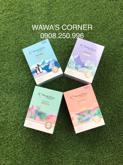 (BẢN ĐÀI - CÓ SẴN) MẶT NẠ MY BEAUTY DIARY (DÒNG PHỔ THÔNG - POLAR) | Thế Giới Skin Care