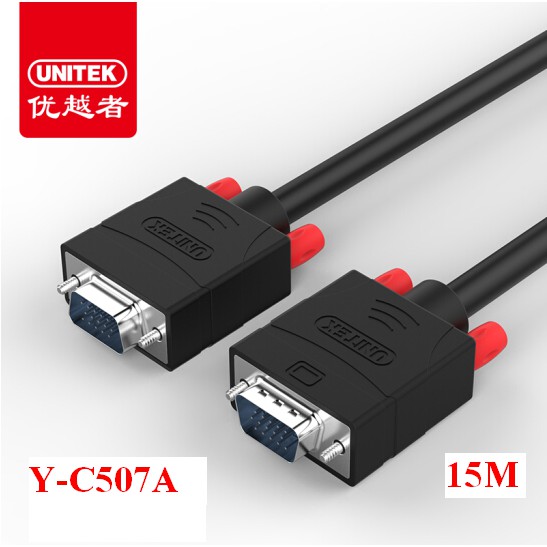 Cáp Máy Chiếu VGA UNITEK 15M Y-C507A