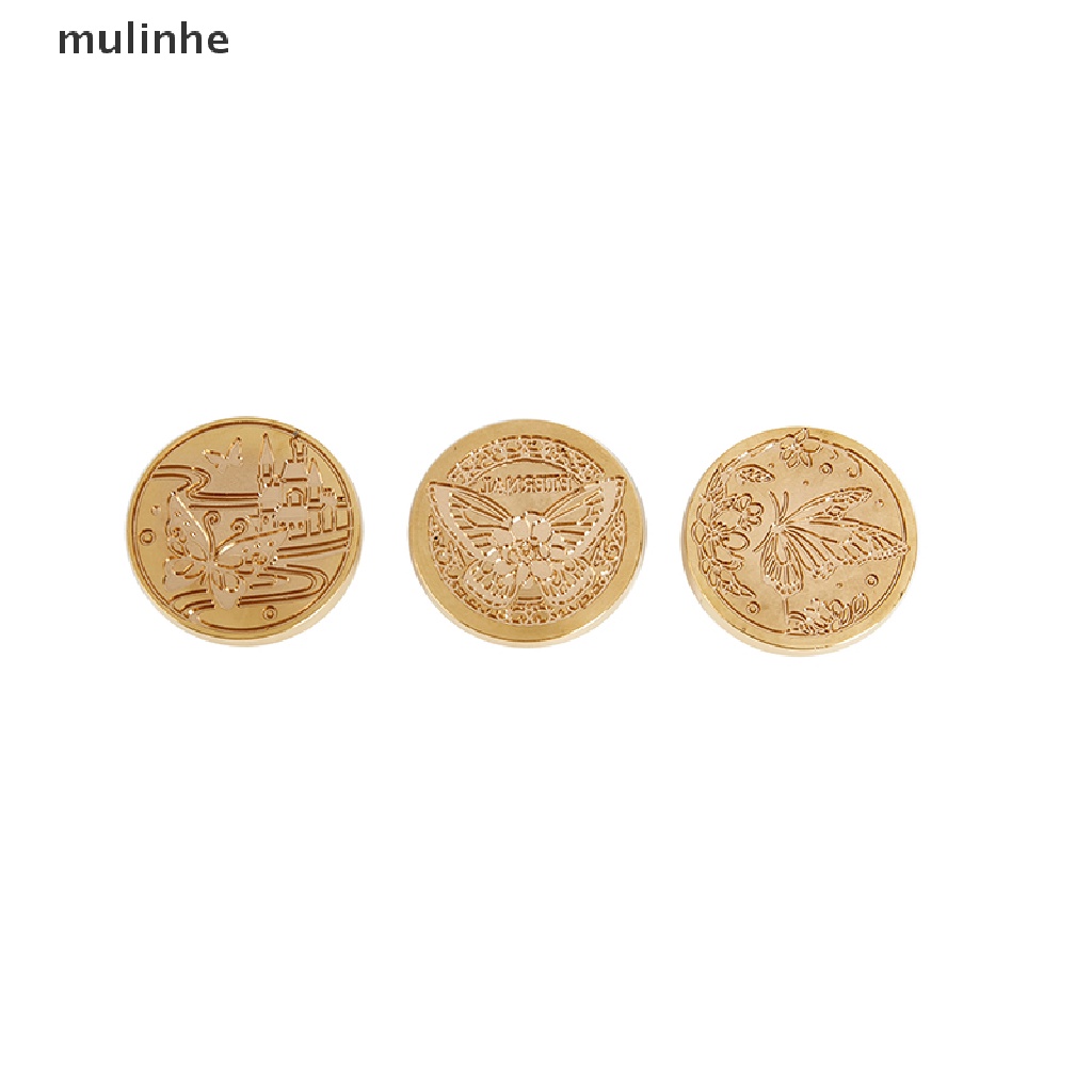 Con Dấu Sáp Niêm Phong Bì Thư Hình Bướm 30MM