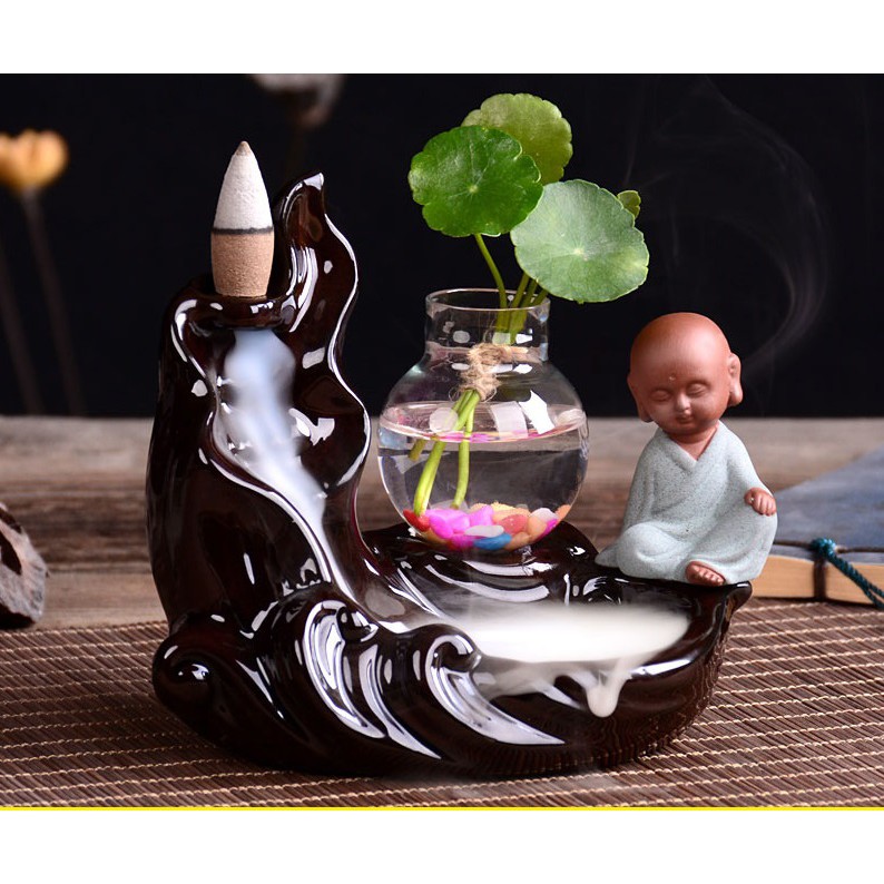 Thác Khói Trầm Hương  - Sư Tiểu Bên Thác m70