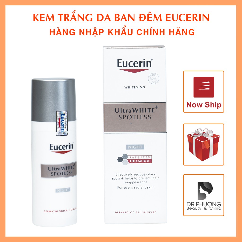 Kem dưỡng trắng da ban đêm EUCERIN UltraWHITE+ SPOTLESS Night