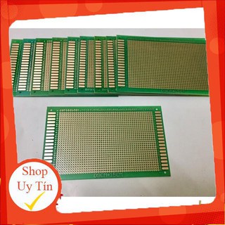 Phíp đồng đục lỗ 2 mặt pcb xanh tốt