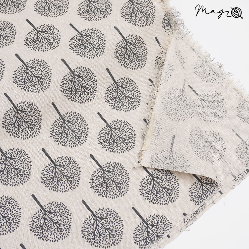 Vải canvas họa tiết Tiệm tạp hóa nhà may 50x70cm 50x150cm 100x150cm