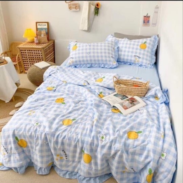 Set đũi bèo kèm ruột gối