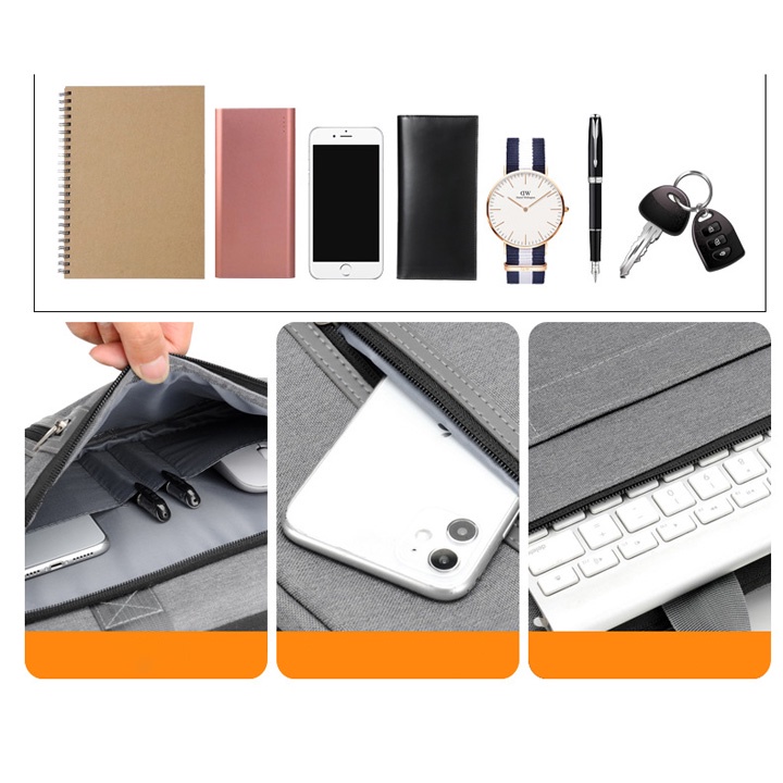 Cặp đựng chống sốc cao cấp cho laptop - Oz164