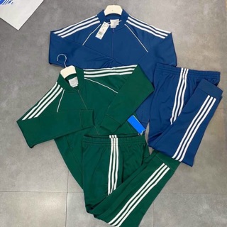 Bộ adidass kéo khoá