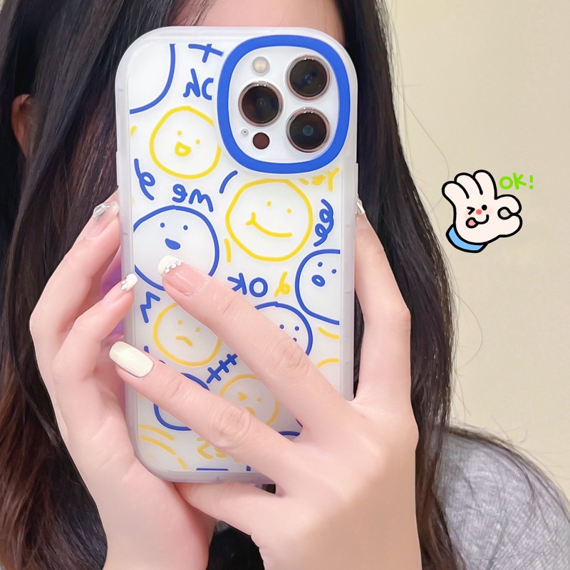 Ốp lưng iphone Ốp Điện Thoại Hình Đôi Mắt Sáng Tạo Cho Iphone 11 / 12Pro 6 / 7 / 8 / XR / 13Promax Dinuo case