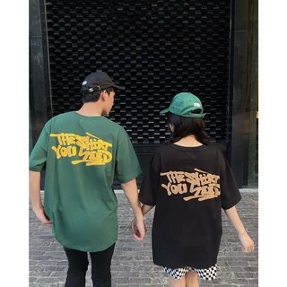 Áo thun tay lỡ tsun logo tee - logo thêu- cocoo store