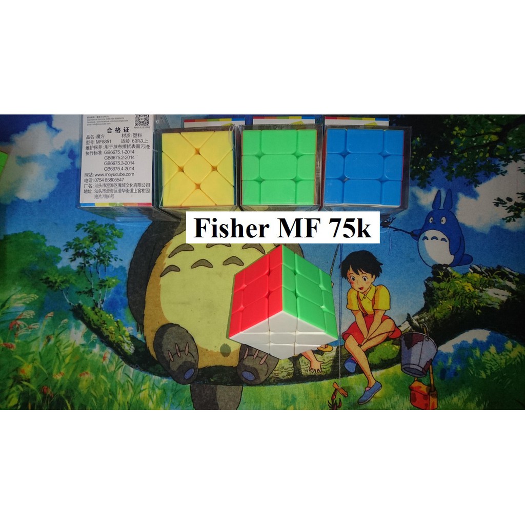 Biến thể Rubik. Fisher MF Stickerless