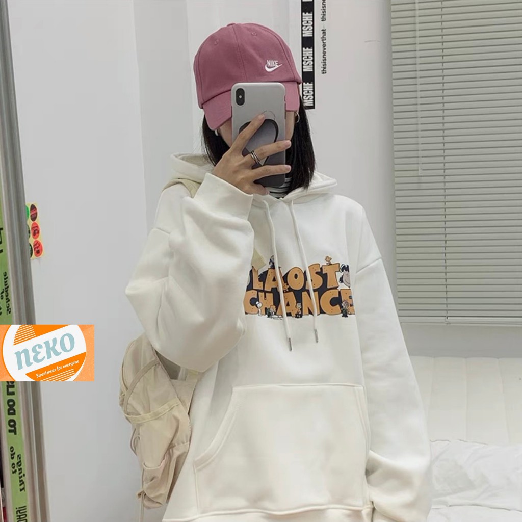 Áo khoác Hoodie Changce nỉ form rộng Unisex AHD 06