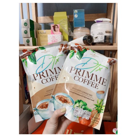 Cà phê giảm cân hỗ trợ đẹp da DTX Primme Coffee Thái Lan (10 gói/bịch) | BigBuy360 - bigbuy360.vn
