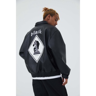 Áo khoác Made Extreme Chess Knight Leather Jacket
