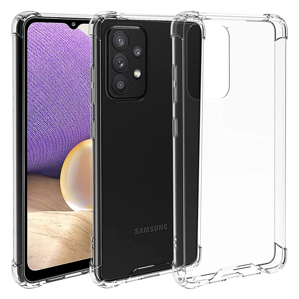 Ốp điện thoại mềm trong suốt sáng tạo bảo vệ toàn diện cho Samsung Galaxy S22 / S22