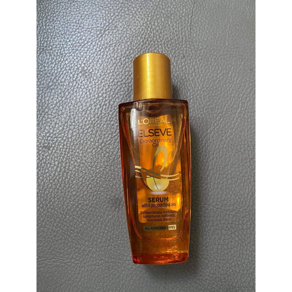 (Mini size) Dầu dưỡng chiết xuất tinh dầu hoa tự nhiên L'Oreal Paris Elseve Extraordinary Oil 30ml