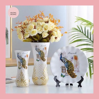 Bộ gốm 3 món trang trí phòng khách