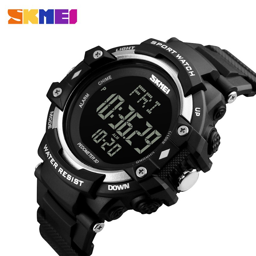 Đồng Hồ Nam Điện Tử Thể Thao Pin Nhật, Kháng Nước SKMEI - 1180SI - Hàng Chính Hãng