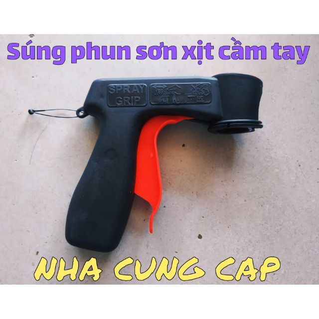 SÚNG PHUN SƠN XỊT CẦM TAY