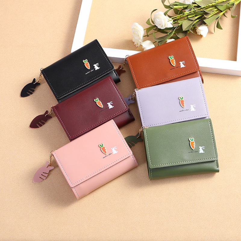 Ví nữ đẹp cầm tay mini cao cấp nhỏ gọn bỏ túi giá rẻ LABOMA VN006