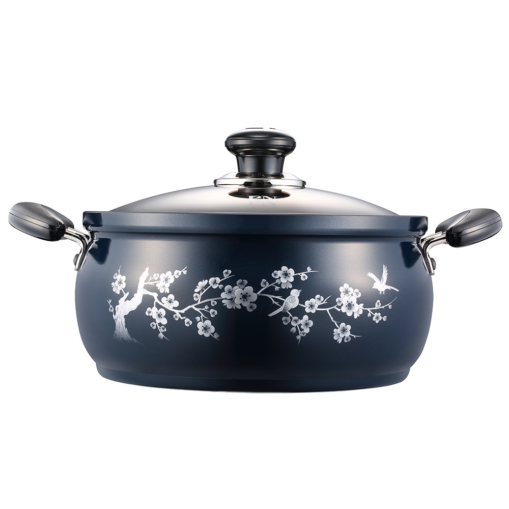 [Mã BMBAU300 giảm 10% đơn 499K] Nồi casserole nhôm hiệu PN FMPT-24C(IH) [24cm – 4.7L] - Hàng chính hãng