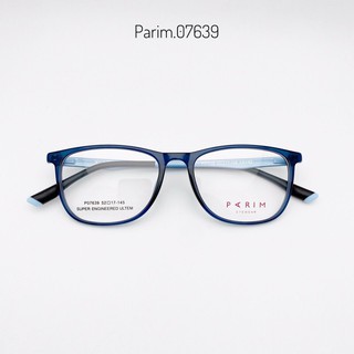Kính Parim Mắt vuông bầu gọng ULTEM Cao cấp - P07639