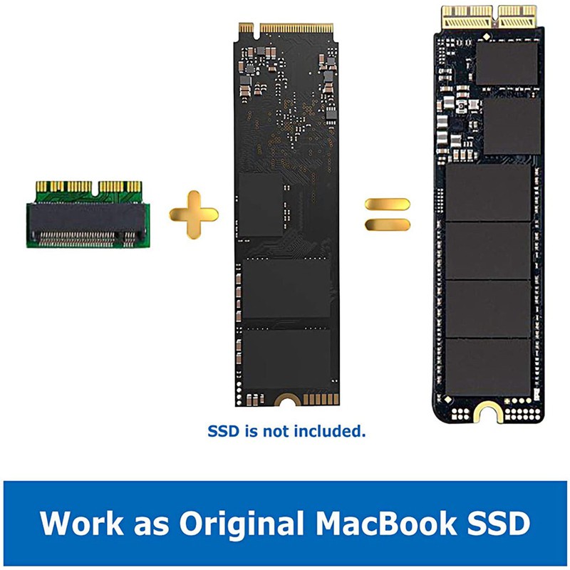 Bộ Chuyển Đổi M.2 Nvme Ssd Cho Macbook Air Pro 2013-2017 A1465 | BigBuy360 - bigbuy360.vn