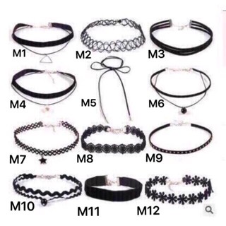 Bộ vòng cổ Tattoo Choker ( được mua lẻ)