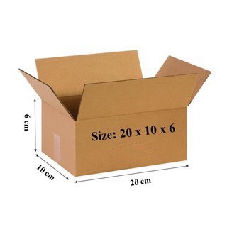 Combo 30 Hộp giấy carton 2 lớp đóng hàng