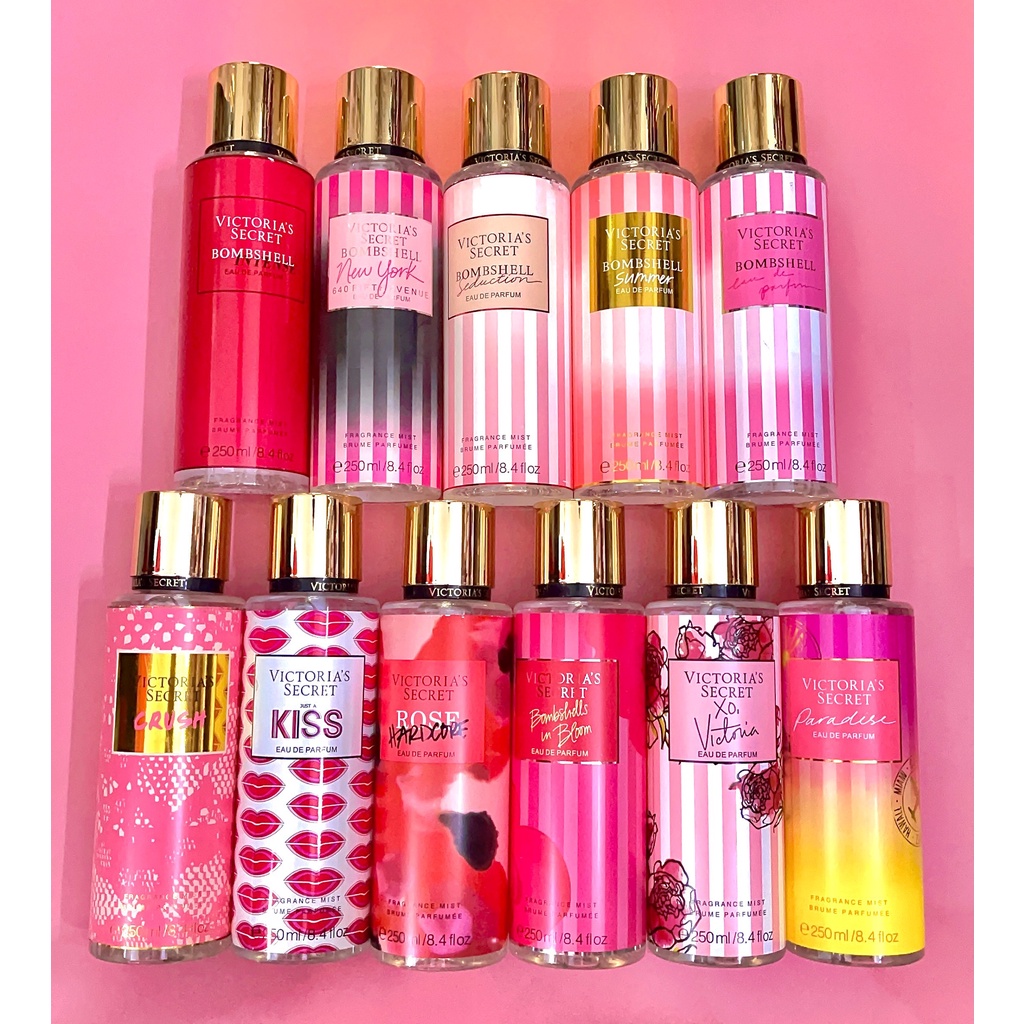 Xịt toàn thân body mist VIC 250ml Candy, Sugar, Cake, Fruit, Amber,bombshell