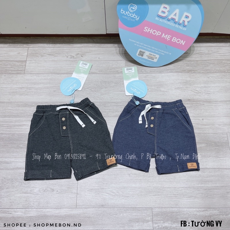 Quần đùi Pure Cotton Bu cho bé trai bé gái