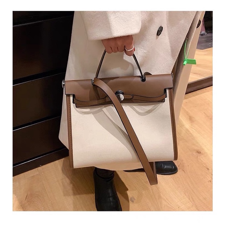 Túi công sở phối da khuy cài sang trọng HERBAG