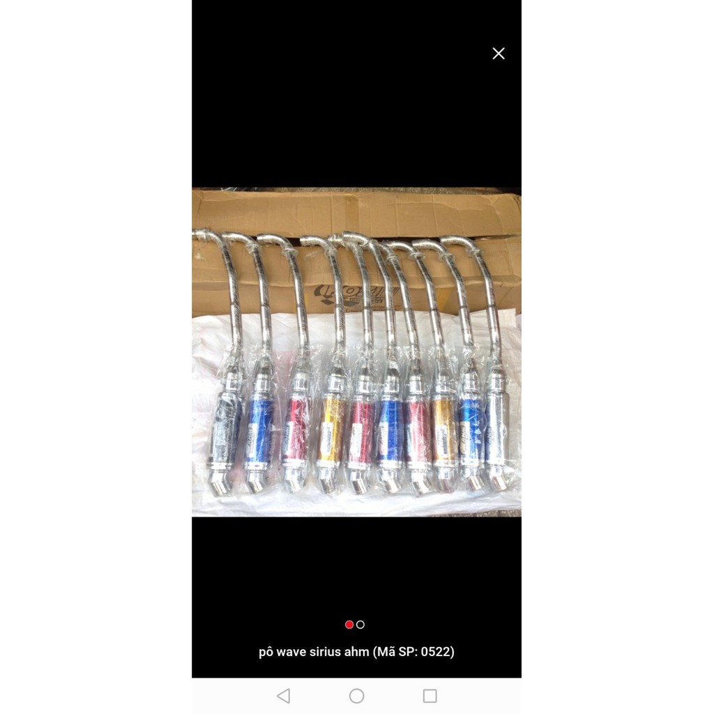 Pô ahm cho Sirius RC xăng Jupiter xăng  sirius fi jupiter fi full cổ