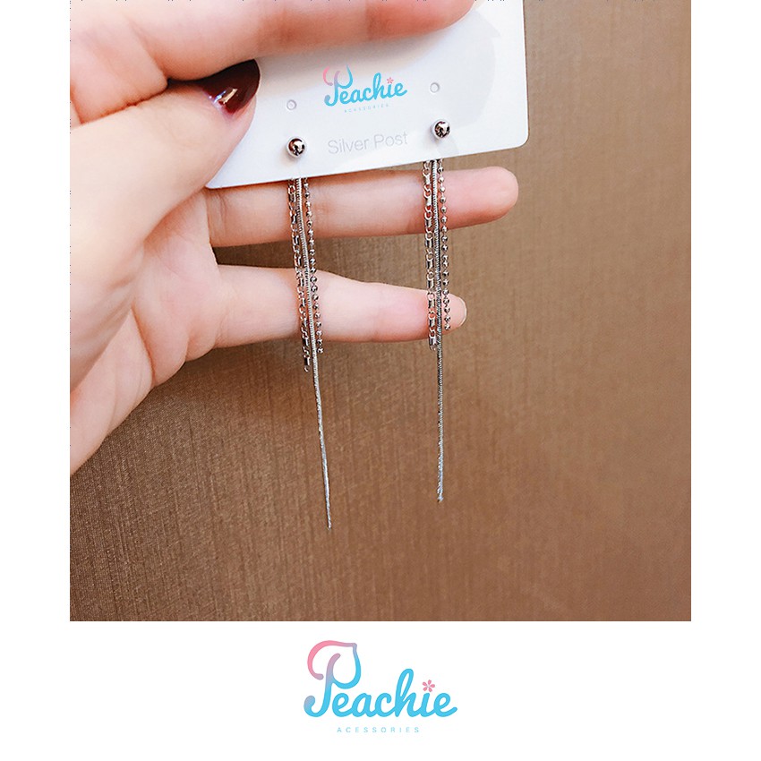Khuyên tai bạc Peachie [CHÍNH HÃNG] mã 114