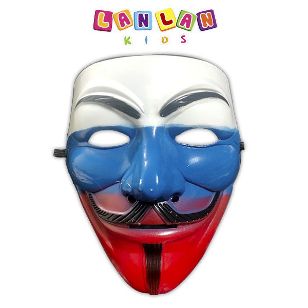 Mặt nạ hacker Anonymous LANLAN KIDS đồ chơi mặt nạ hóa trang dành cho bé