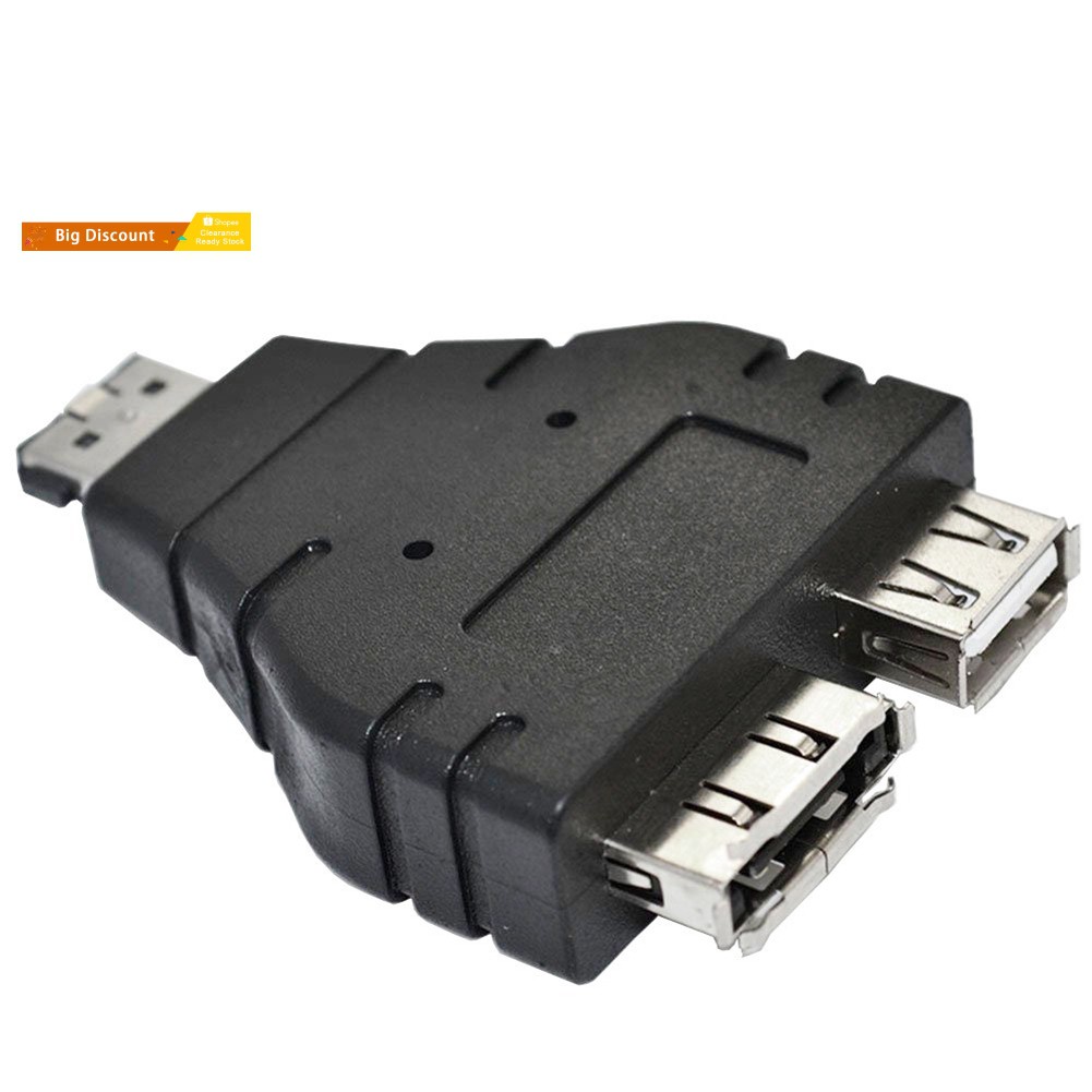 Bộ chuyển đổi nguồn điện ESATA sang ESATA USB