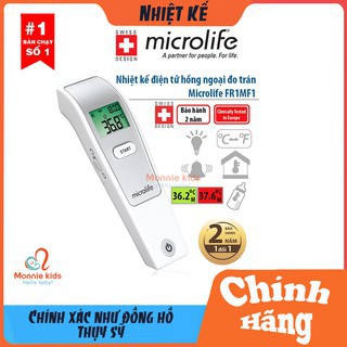 🎀HÀNG CÓ SẴN🎀 Nhiệt kế hồng ngoại đo trán Microlife FR1MF11