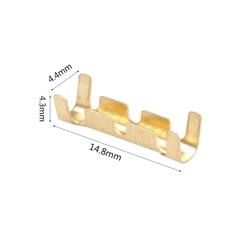 Set 100 đầu nối dây điện hình chữ U Nevada