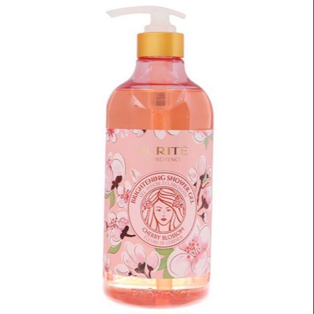 Sữa Tắm Purite De Provence Hoa Anh Đào (850ml)