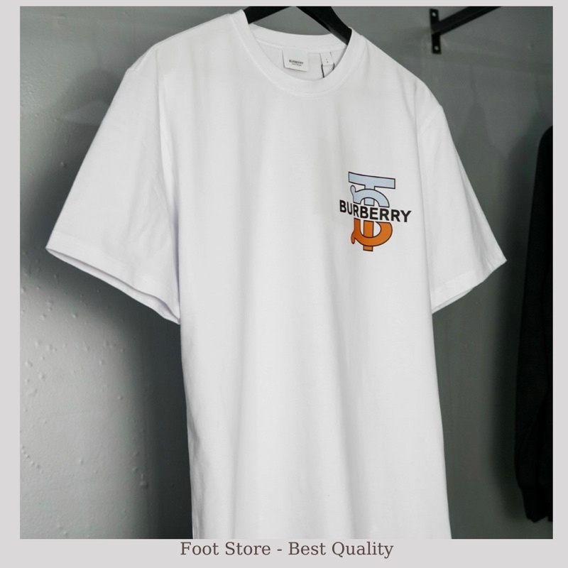 Áo thun Burberry Motif cao cấp Áo phông Burberry nam nữ mới nhất