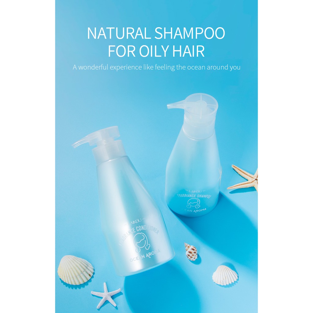 Bộ Dầu Gội LAIKOU Dưỡng Tóc Muối Biển 320ml