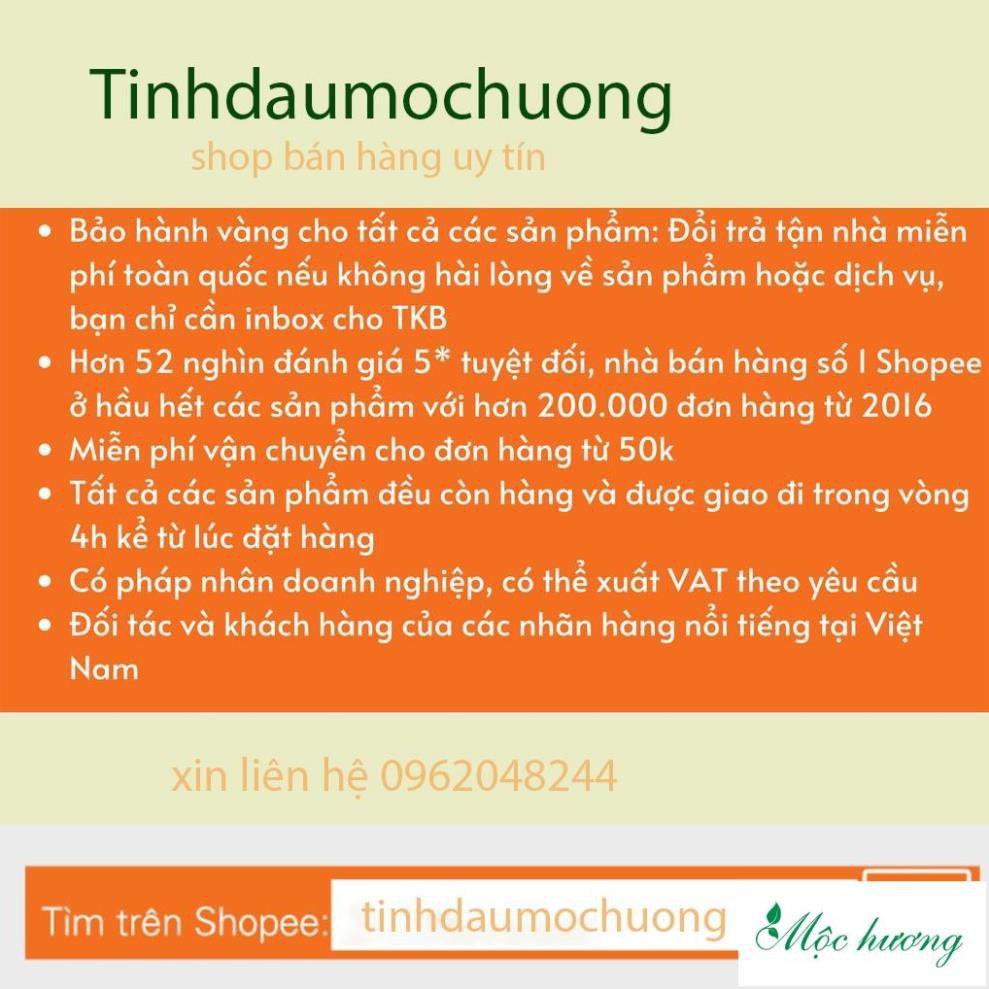 Tinh dầu Mộc Hương nguyên chất có kiệm đinh | tinh dầu đuổi muỗi