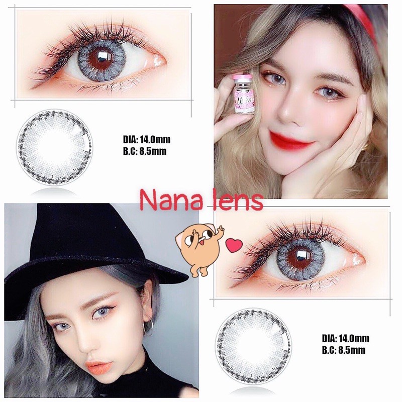 Lens xám Tây giãn tròng nhỏ (sử dụng 12 tháng)