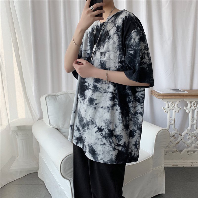 Áo Thun Loang Unisex Nowtrend ❤️ Áo phông tay lỡ nam nữ oversize màu sắc cá tính, độc đáo Ulzzang ❤️