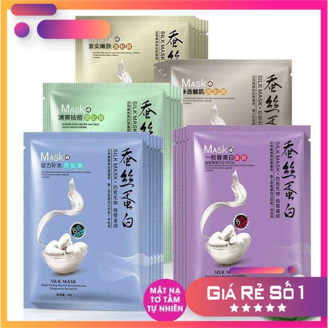 Mặt nạ tơ tằm Bioaqua ONE SPRING SILK MASK nội địa Trung