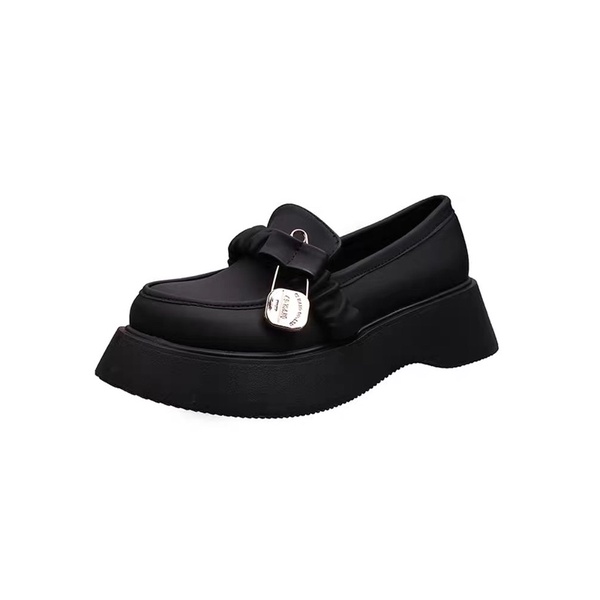 N22  CÓ VIDEO Giày búp bê oxford lolita da lì  đính  ghim đế bánh mì thấp cổ siu xinh cute CÓ ẢNH THẬT