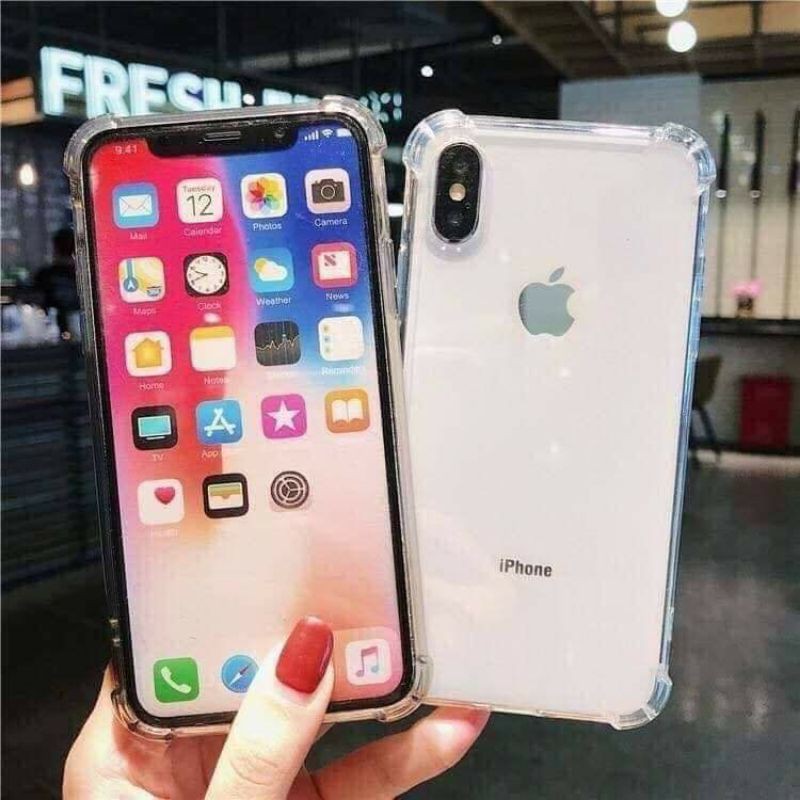[LOẠI TỐT] ỐP LƯNG CHỐNG SỐC IPHONE -ỐP LƯNG SILICON DẺO TRONG SUỐT - CHỐNG SỐC 4 CẠNH TỐT NHẤT CHO IPHONE | BigBuy360 - bigbuy360.vn