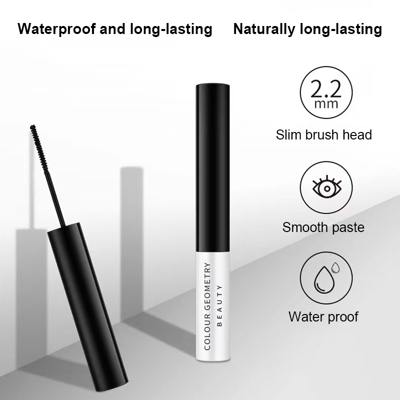 Mascara Lameila đầu cọ cong siêu mảnh 2.2mm chống nước 3.5g