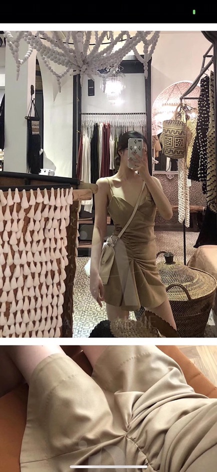 Váy 2 dây thô rúm | BigBuy360 - bigbuy360.vn